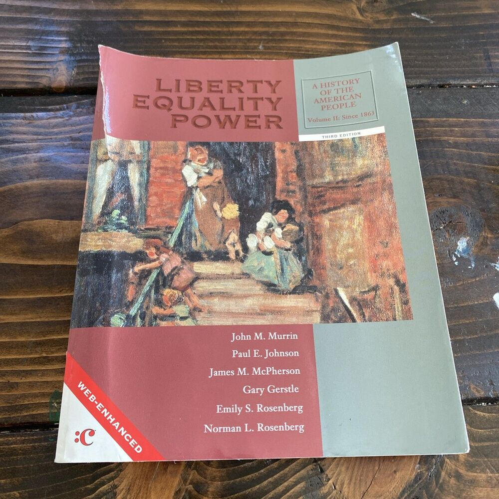 Liberty, Equality, Power: A History Of The American People By Munro